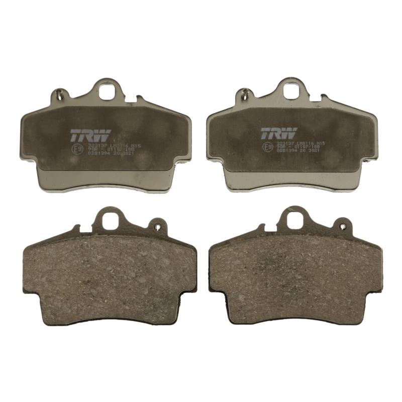 Jeu de 4 plaquettes de frein avant TRW GDB1394 - Visuel 1