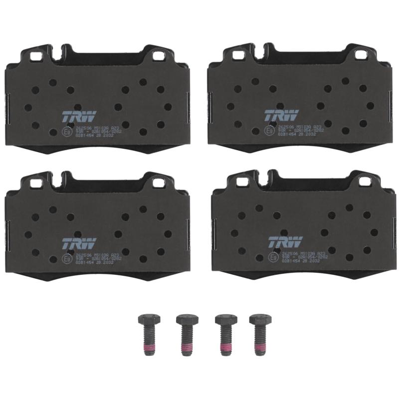 Jeu de 4 plaquettes de frein avant TRW GDB1454 - Visuel 1