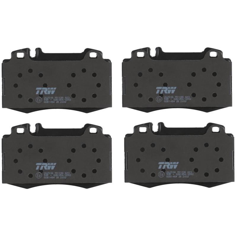 Jeu de 4 plaquettes de frein avant TRW GDB1454 - Visuel 2