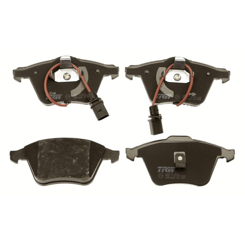 Jeu de 4 plaquettes de frein avant TRW GDB1528 - Visuel 1