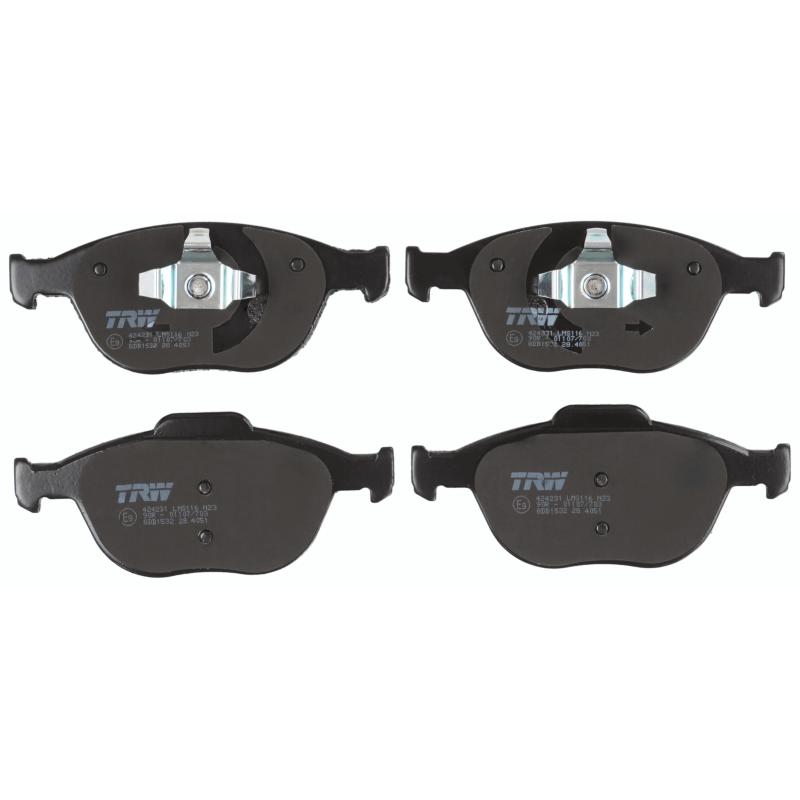 Jeu de 4 plaquettes de frein avant TRW GDB1532 - Visuel 1
