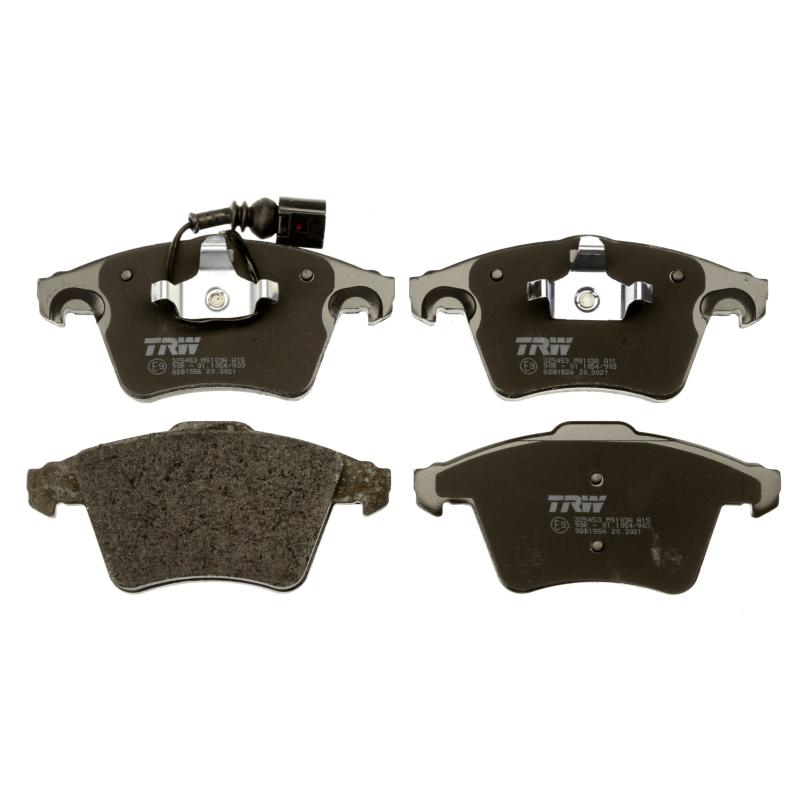 Jeu de 4 plaquettes de frein avant TRW GDB1556 - Visuel 1