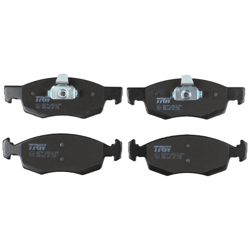 Jeu de 4 plaquettes de frein avant TRW GDB1588 - Visuel 1