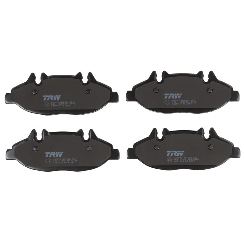 Jeu de 4 plaquettes de frein avant TRW GDB1600 - Visuel 2