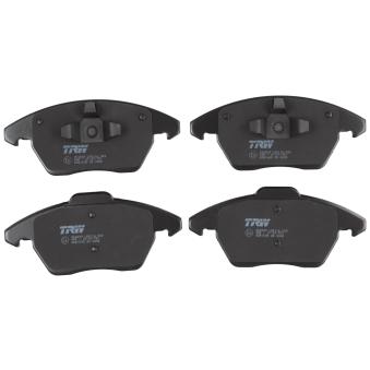 Jeu De Plaquettes De Frein TRW GDB1215 - Avant - Compatible Mercedes Classe E, CLK, SLK Et Chrysler Crossfire