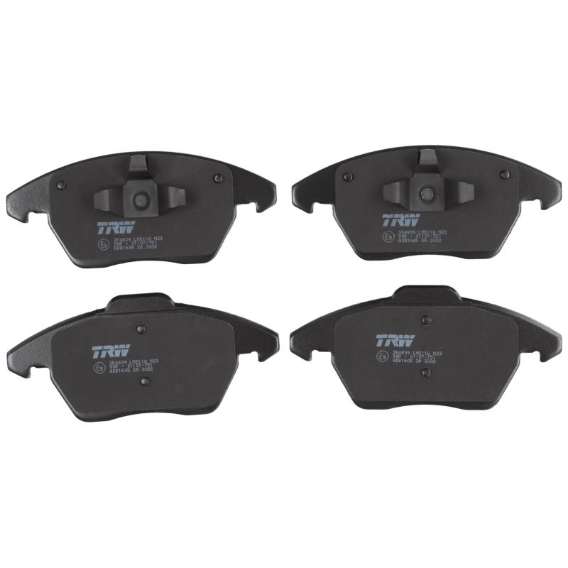 Jeu de 4 plaquettes de frein avant TRW GDB1605 - Visuel 1