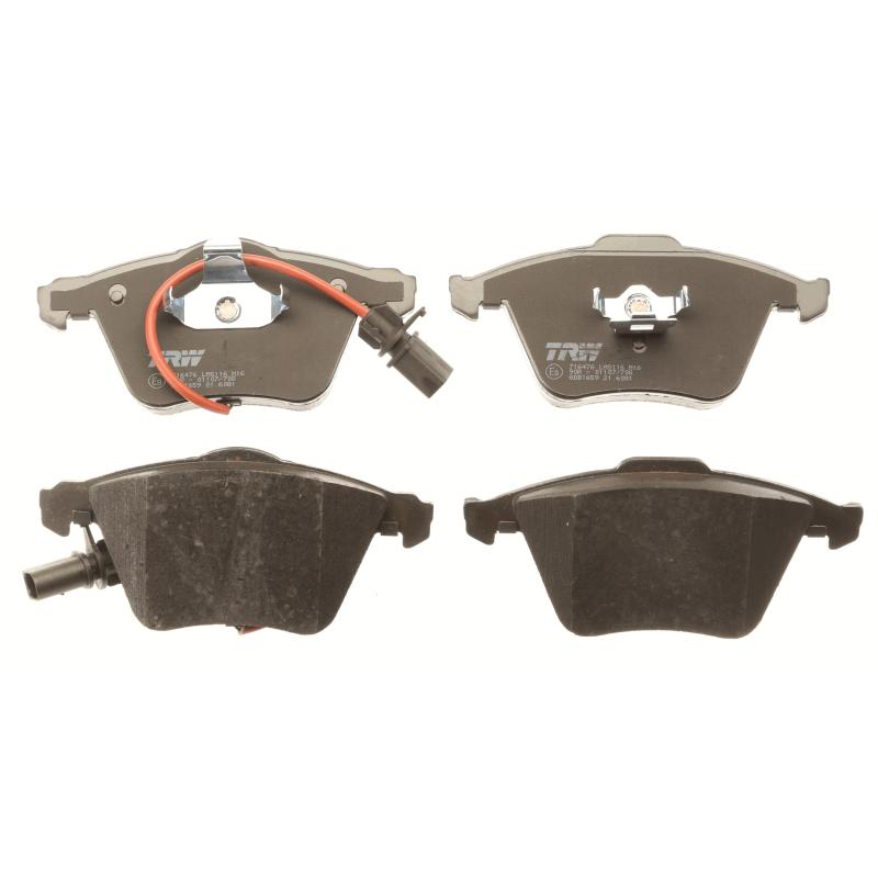 Jeu de 4 plaquettes de frein avant TRW GDB1659 - Visuel 1
