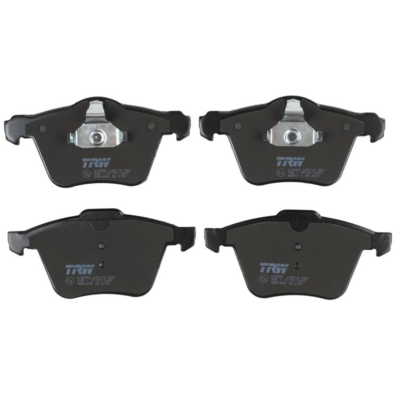 Jeu de 4 plaquettes de frein avant TRW GDB1684 - Visuel 1