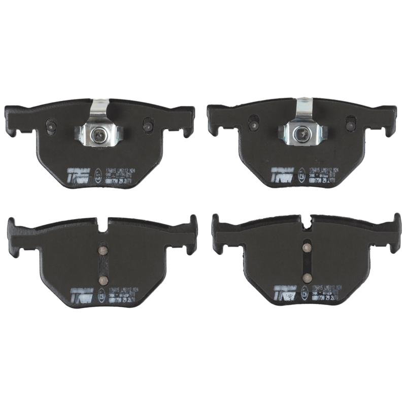 Jeu de 4 plaquettes de frein arrière TRW GDB1730 - Visuel 1