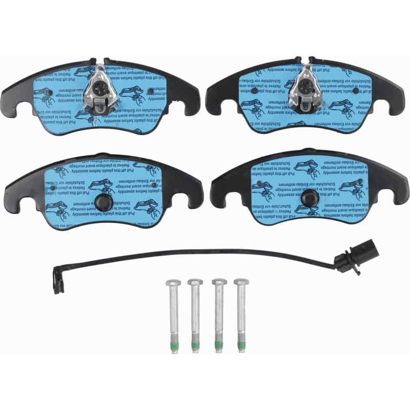 Jeu de 4 plaquettes de frein avant TRW GDB1768 - Visuel 1