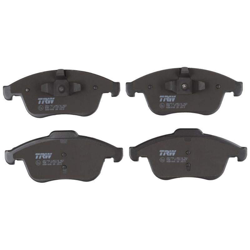 Jeu de 4 plaquettes de frein avant TRW GDB1808 - Visuel 1