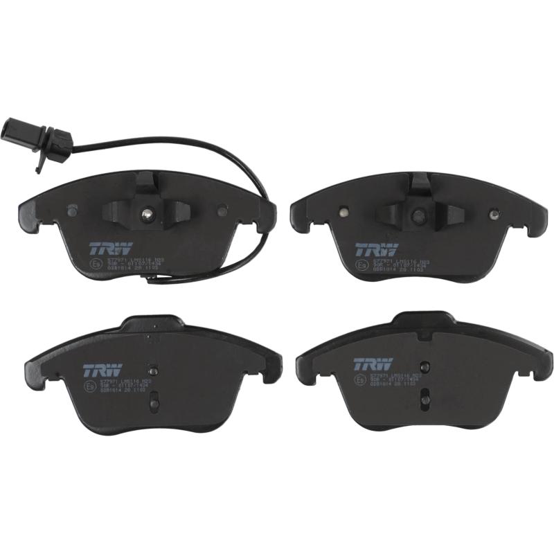 Jeu de 4 plaquettes de frein avant TRW GDB1814 - Visuel 1