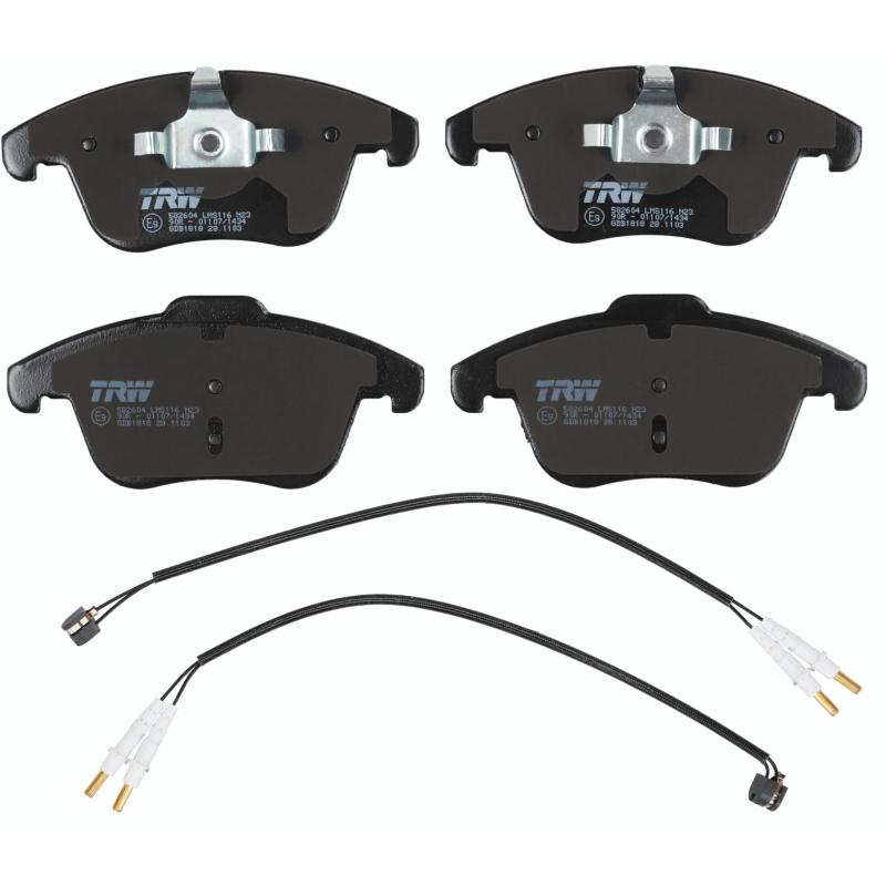 Jeu de 4 plaquettes de frein avant TRW GDB1818 - Visuel 1