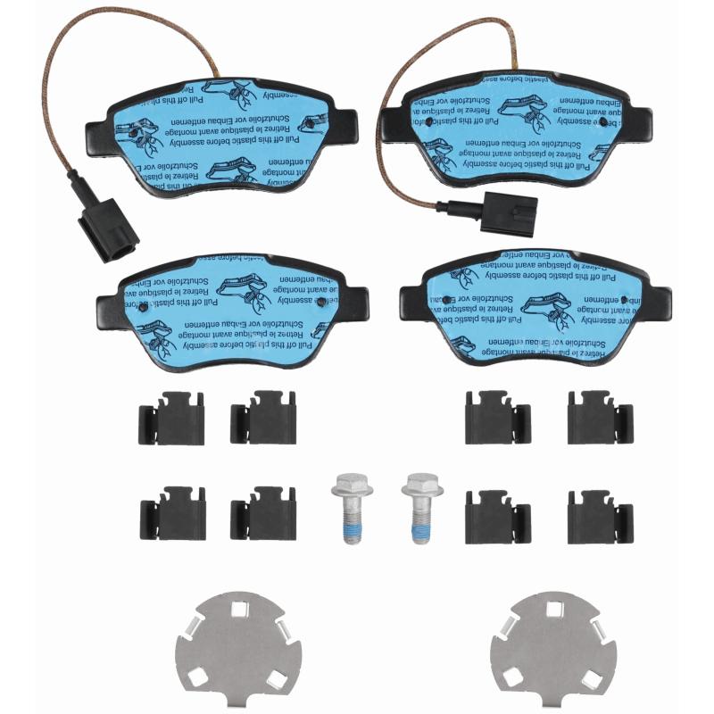 Jeu de 4 plaquettes de frein avant TRW GDB1842 - Visuel 1