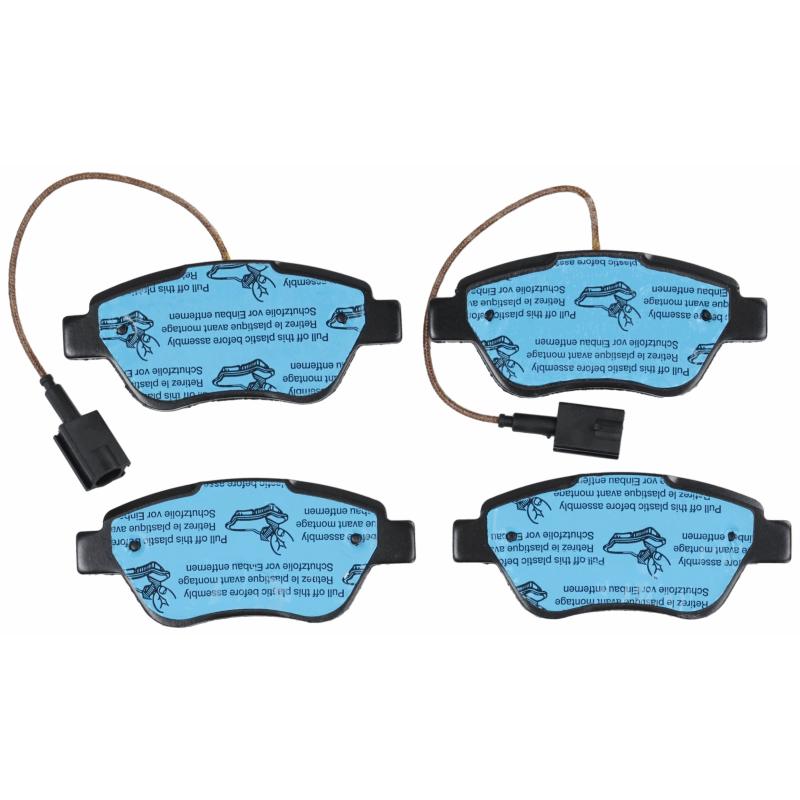 Jeu de 4 plaquettes de frein avant TRW GDB1842 - Visuel 2