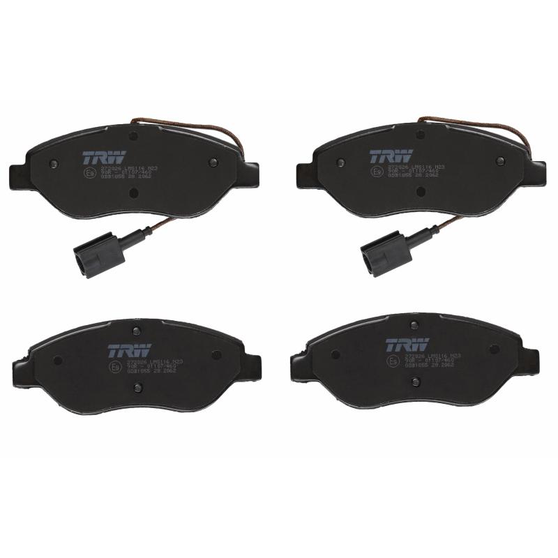 Jeu de 4 plaquettes de frein avant TRW GDB1855 - Visuel 2