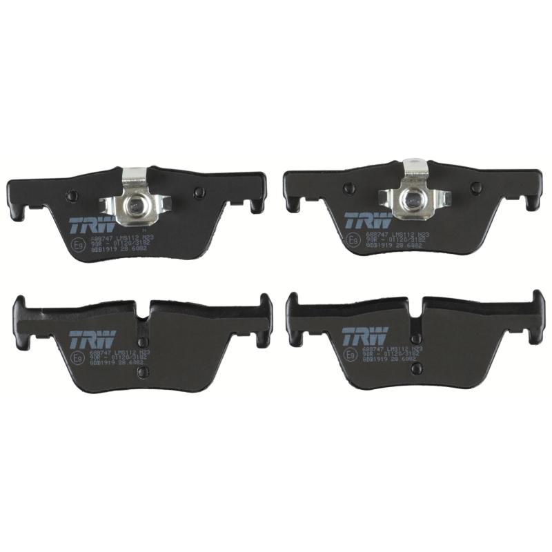 Jeu de 4 plaquettes de frein arrière TRW GDB1919 - Visuel 1