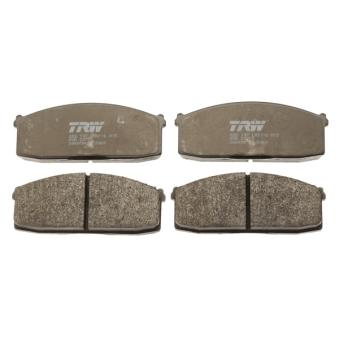 Jeu de 4 plaquettes de frein avant TRW OEM 41060D1490