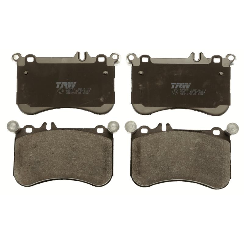 Jeu de 4 plaquettes de frein avant TRW GDB1972 - Visuel 1
