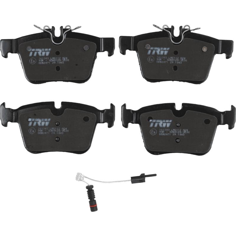 Jeu de 4 plaquettes de frein arrière TRW GDB2071 - Visuel 1