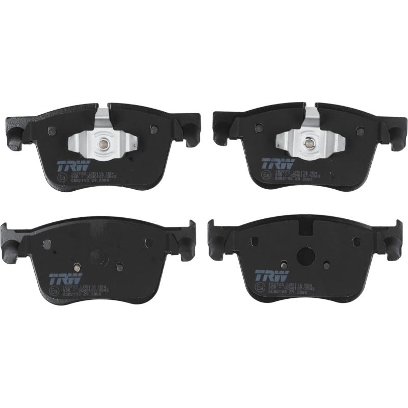 Jeu de 4 plaquettes de frein avant TRW GDB2193 - Visuel 1