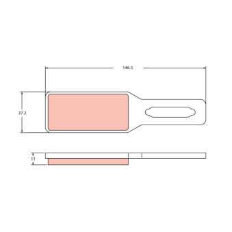 Jeu de 4 plaquettes de frein avant TRW GDB2376