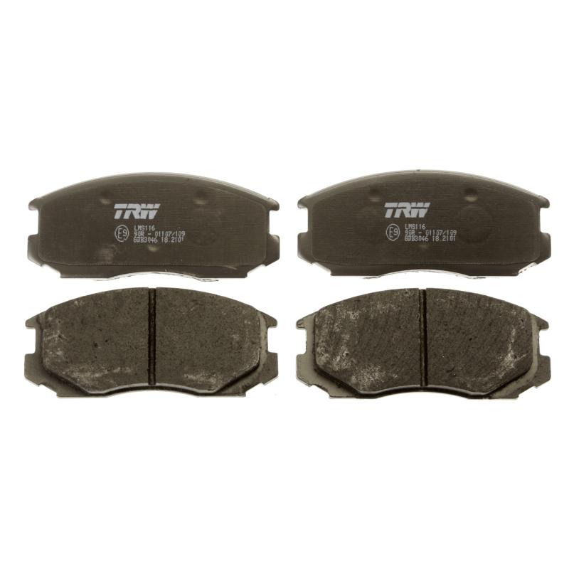 Jeu de 4 plaquettes de frein avant TRW GDB3046 - Visuel 1