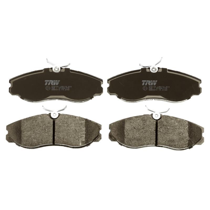 Jeu de 4 plaquettes de frein avant TRW GDB3313 - Visuel 1
