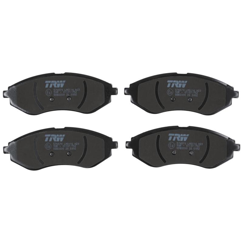 Jeu de 4 plaquettes de frein avant TRW GDB3330 - Visuel 1
