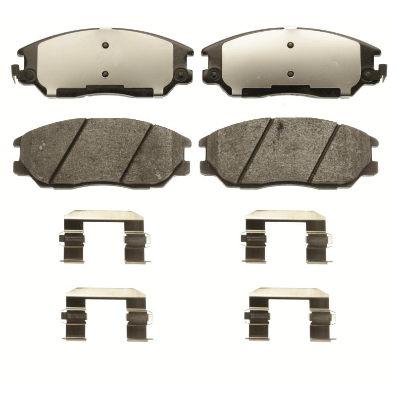Jeu de 4 plaquettes de frein avant TRW GDB3465 - Visuel 1