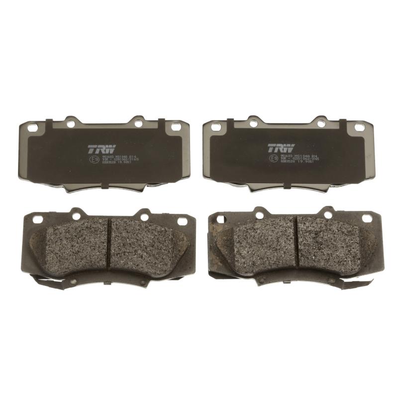 Jeu de 4 plaquettes de frein avant TRW GDB3528 - Visuel 1