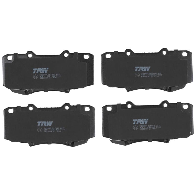 Jeu de 4 plaquettes de frein avant TRW GDB3534 - Visuel 1