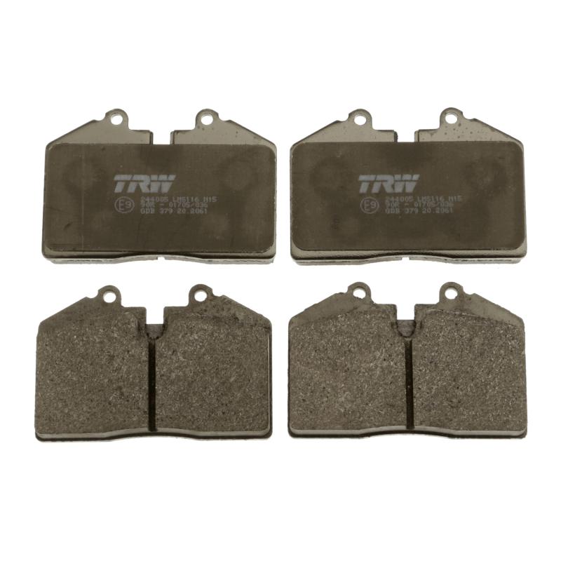 Jeu de 4 plaquettes de frein avant TRW GDB379 - Visuel 1
