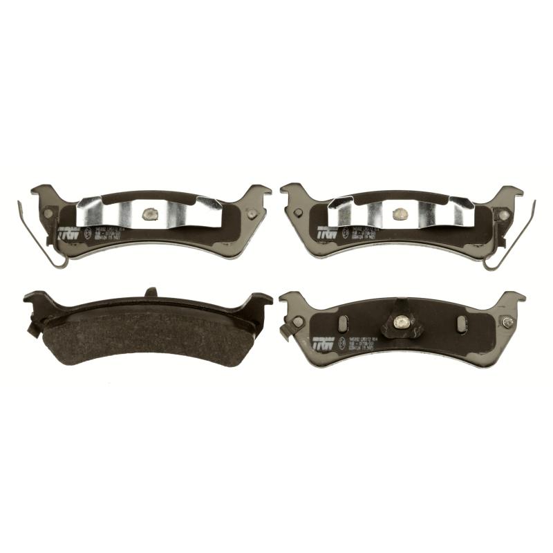 Jeu de 4 plaquettes de frein arrière TRW GDB4124 - Visuel 1