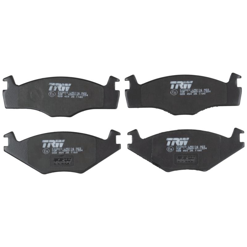 Jeu de 4 plaquettes de frein avant TRW GDB454 - Visuel 2