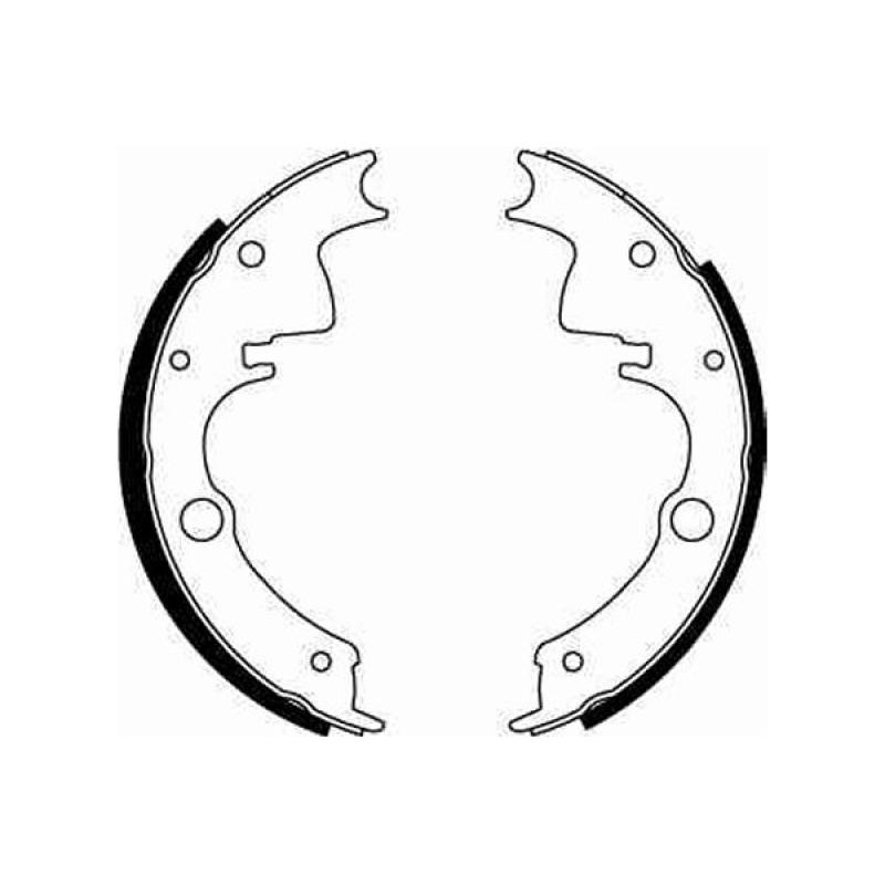 Jeu de mâchoires de frein TRW GS6095 - Visuel 1