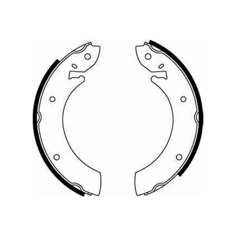 Jeu de mâchoires de frein TRW GS6102 - Visuel 1