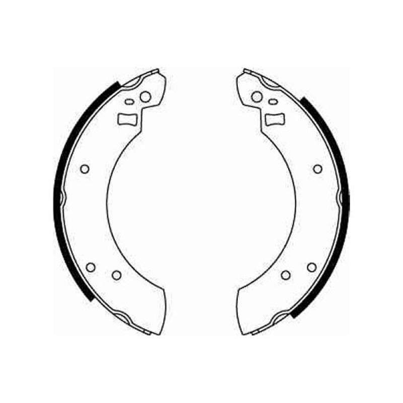 Jeu de mâchoires de frein TRW GS6125 - Visuel 1