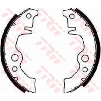 Jeu de mâchoires de frein TRW OEM 7701202923