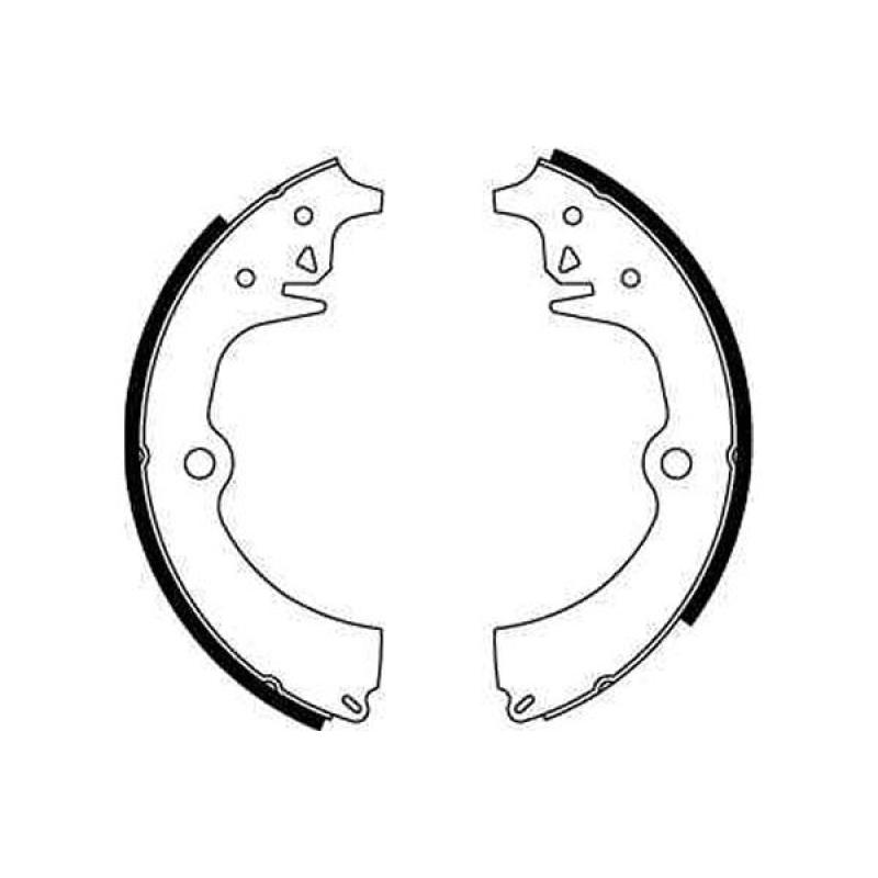 Jeu de mâchoires de frein TRW GS8062 - Visuel 1