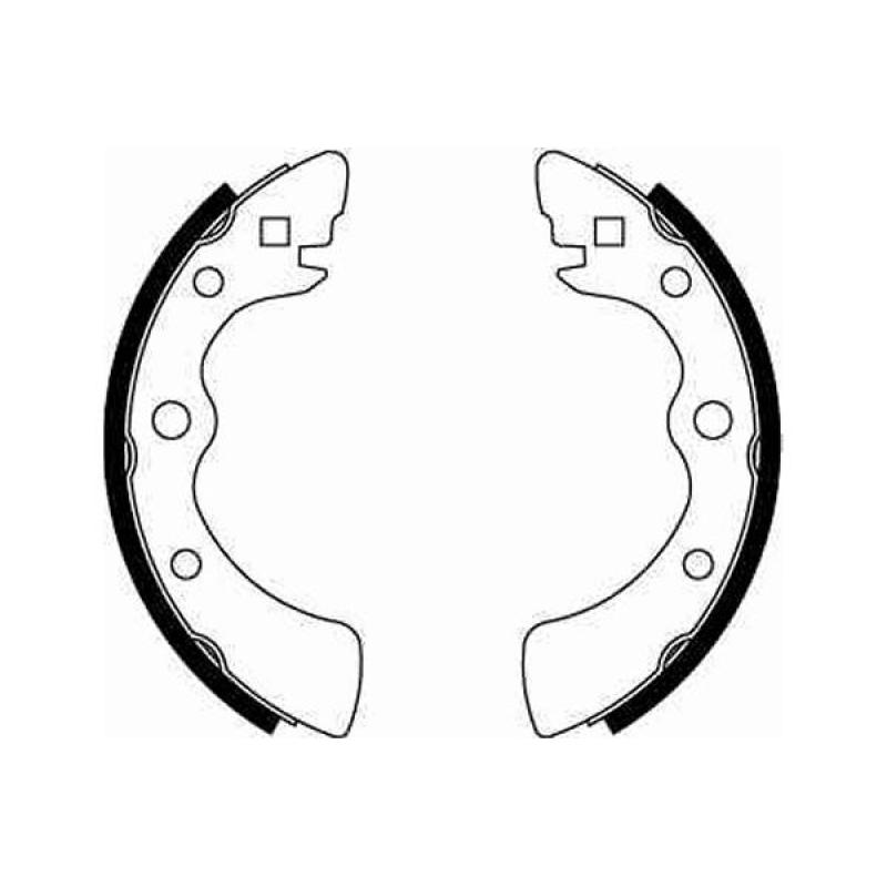 Jeu de mâchoires de frein TRW GS8071 - Visuel 1