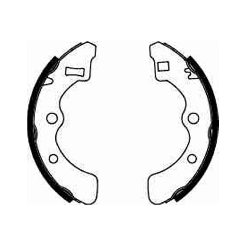 Jeu de mâchoires de frein TRW GS8085 - Visuel 1