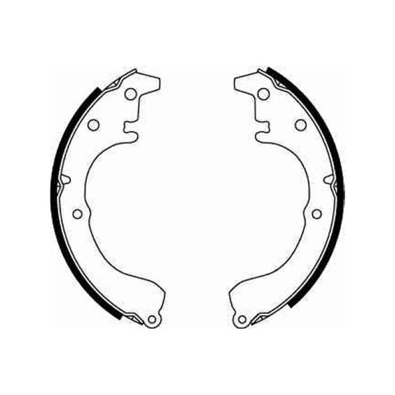 Jeu de mâchoires de frein TRW GS8089 - Visuel 1