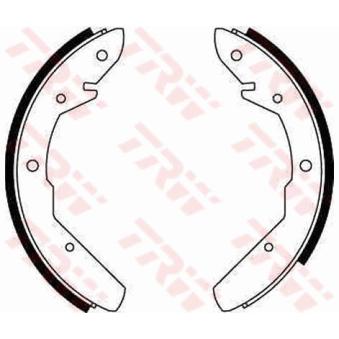 Jeu de mâchoires de frein TRW OEM 211698537NV