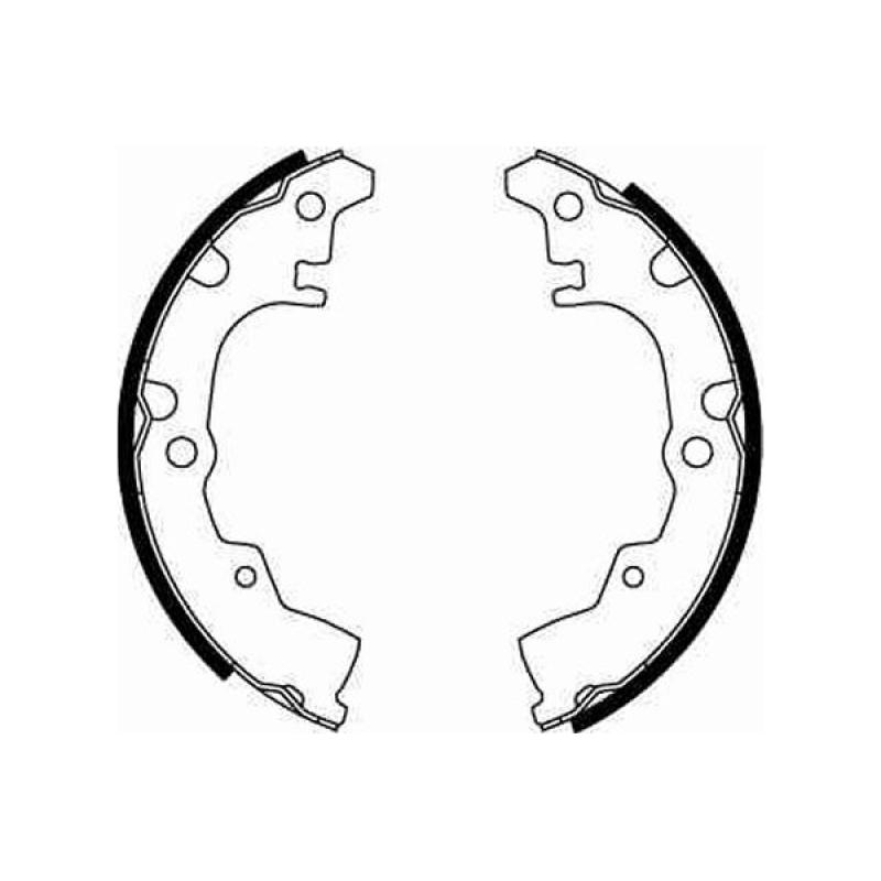 Jeu de mâchoires de frein TRW GS8199 - Visuel 1