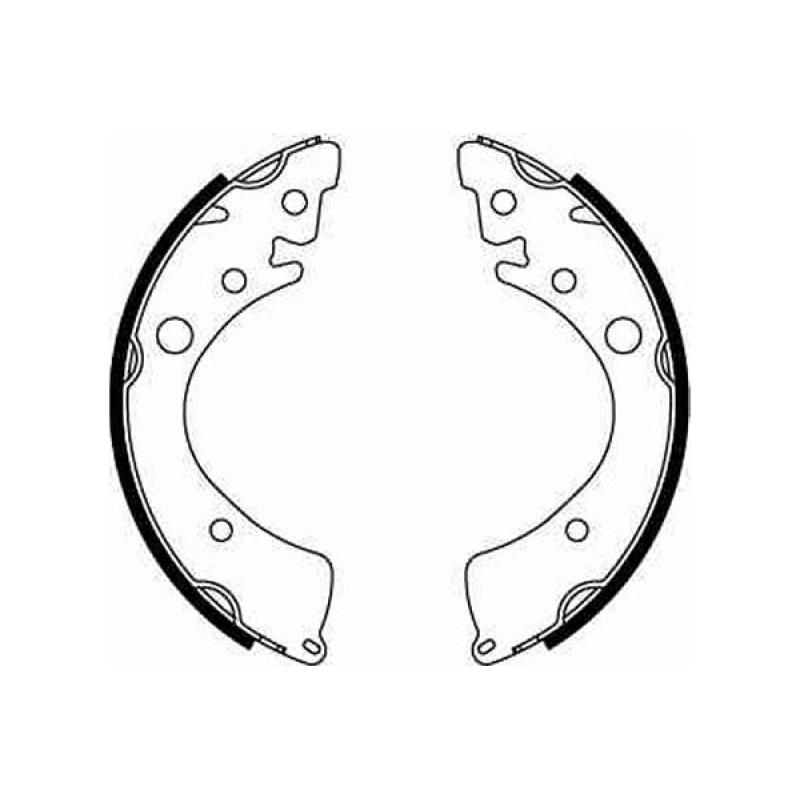 Jeu de mâchoires de frein TRW GS8201 - Visuel 1