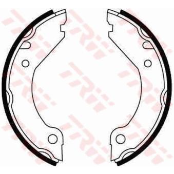 Jeu de mâchoires de frein, frein de stationnement TRW GS8204