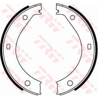 Jeu de mâchoires de frein, frein de stationnement TRW GS8217 pour BMW Série 6 M 635 CSi - 286cv
