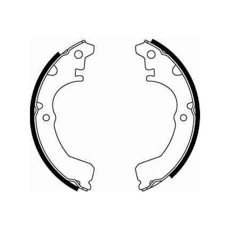 Jeu de mâchoires de frein TRW GS8220 - Visuel 1
