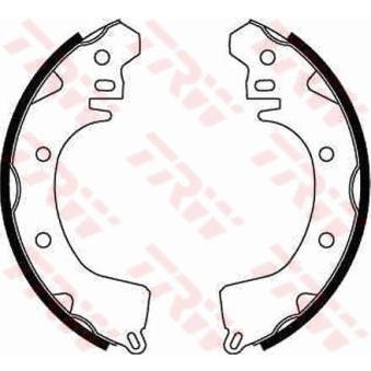 Jeu de mâchoires de frein TRW GS8221
